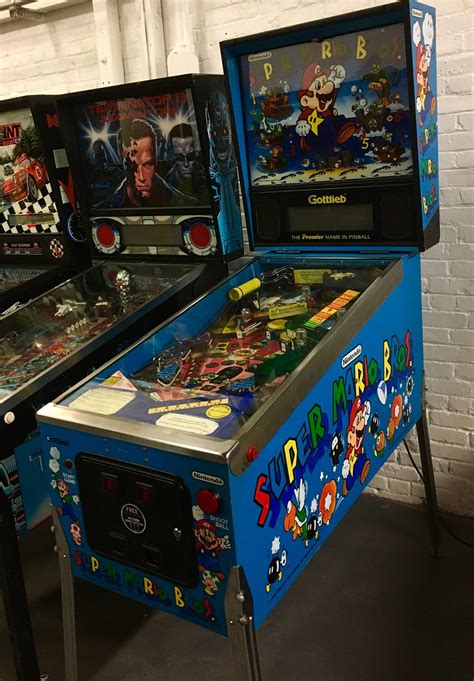 Mario Pinball Machine Rentals Manhattan Ny Arcade Specialties Game