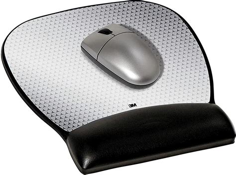3m Precise Mouse Pad Gel Wrist Rest Nonskid Base 87 X 92 New Ebay