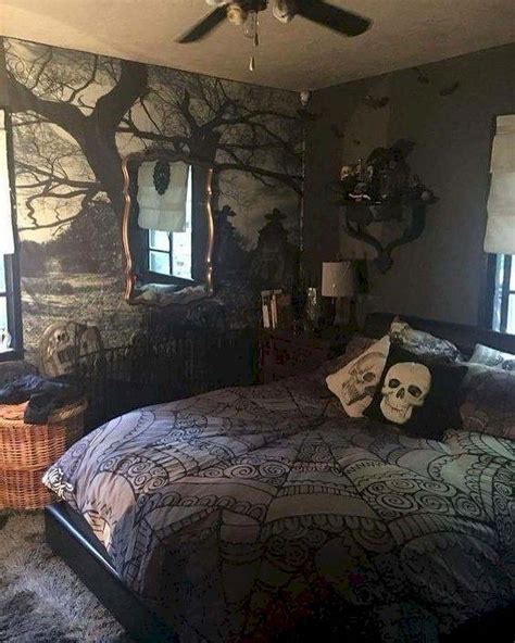 Aesthetichomedecor Gothic Decor Bedroom Gothic Room Halloween Bedroom