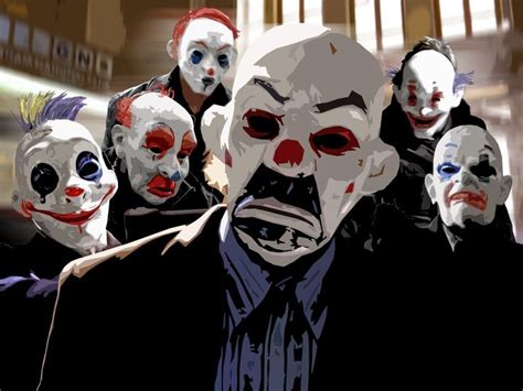 The Dark Knight Joker Masks Wallpaper Clown Illustration Batman