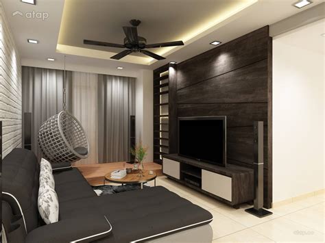 Modern Living Room Condominium Design Ideas And Photos Malaysia