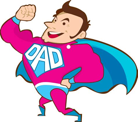 Transparent Fathers Day Clip Art Dad Clipart Png