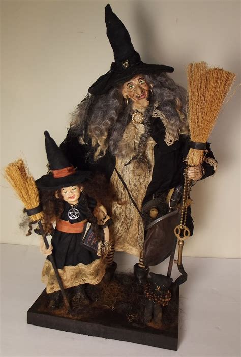 Handmade Witches By Kim Sweetkims Klausooak Vintage Antique