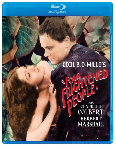 Four Frightened People Blu Ray