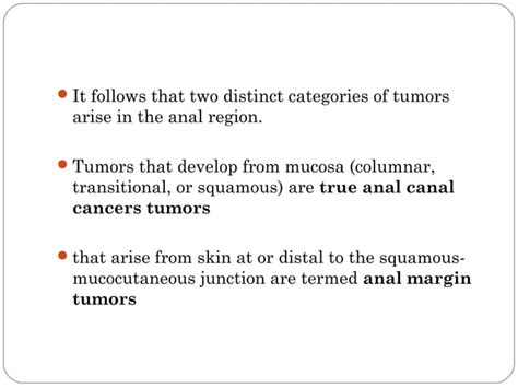Anal Cancer Ppt Ppt