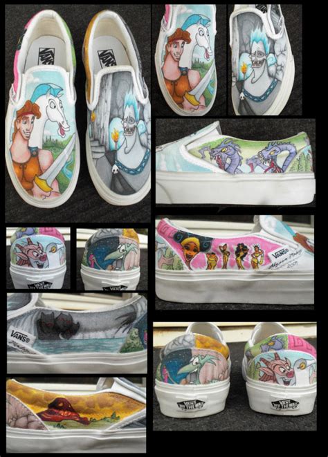 Custom Vans Ftw Disneys Hercules Shoes By Probablymabey As