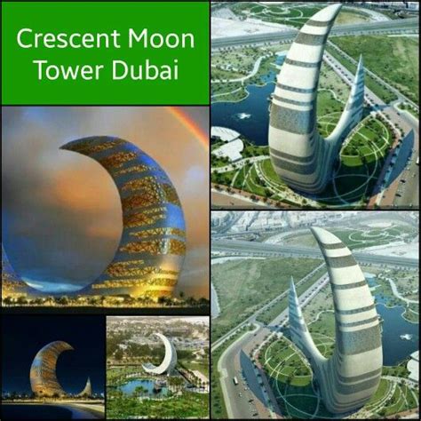 Crescent Moon Tower Dubai Places To Travel Places To Go Dream Vacations