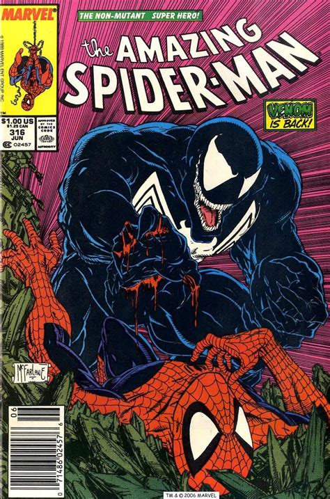 Venom Vs Spiderman Marvel Comics Vintage Marvel Comics Covers Marvel