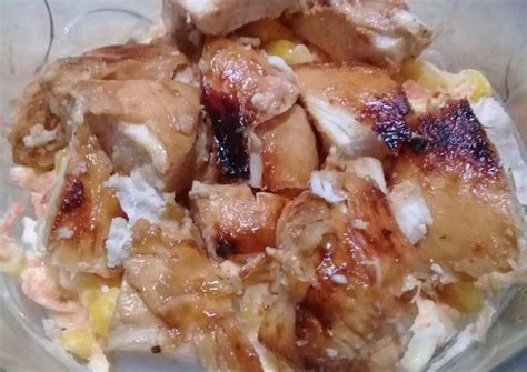 Maybe you would like to learn more about one of these? Resep Salad ayam mayonaise oleh Cici Trihayana - Cookpad