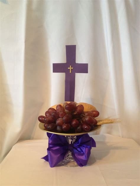 First Communion Centerpiece Ideas Communion Centerpieces Communion