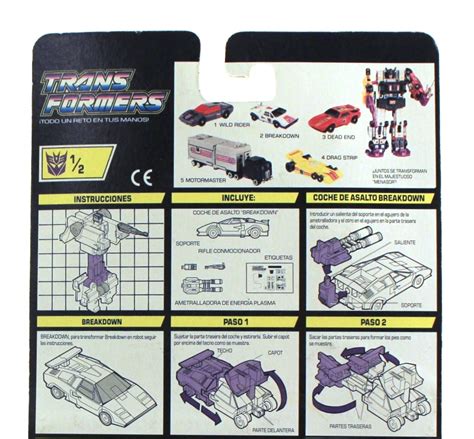 Tierra De Figuras 1986 Hasbro Transformers G1 Stunticons Menasor
