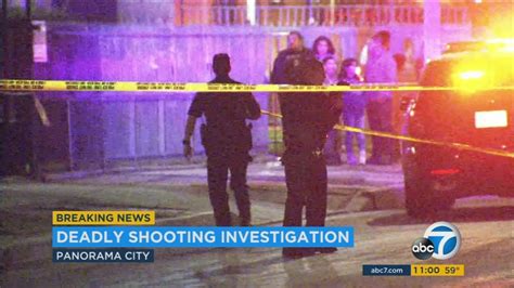 Man In 20s Killed In Panorama City Shooting Abc7 Los Angeles