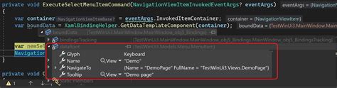 C Get Bound Data From Container Control With Uwp Stack Overflow