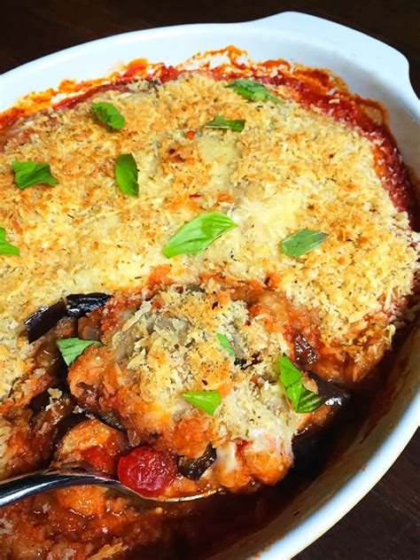 Healthy Eggplant Parmesan The Lemon Bowl