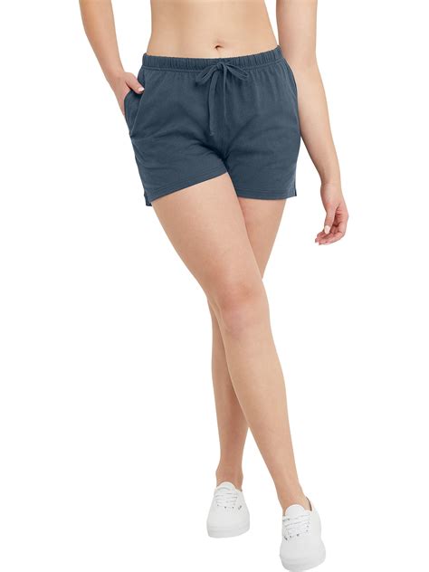 Hanes Originals Womens Plus Size Cotton Jersey Knit Shorts Sizes 2x