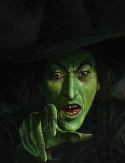 Simon Thorpe Famous Monsters Of Filmland Wizard Of Oz Wicked Witch