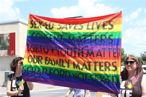 Sudbury Pride Fighting Doug Fords Sex Ed Repeal With Human Rights