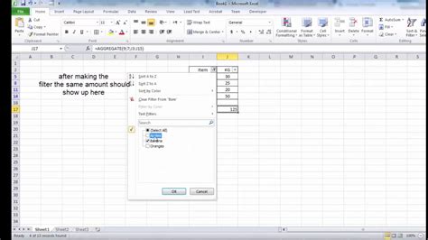 How To Sum Filtered Cells In Excel Table Simple Way Youtube