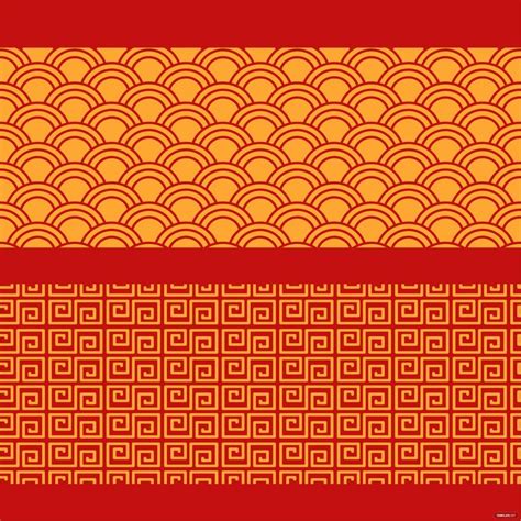 Free Chinese New Year Pattern Vector Eps Illustrator  Png Svg