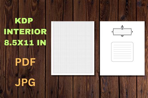 Interior Graph Paper For Kdp Graphic By Arthouse Creative Fabrica