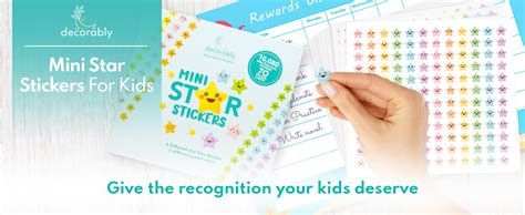 Decorably 1200 Teacher Stickers For Students 60 Sheets