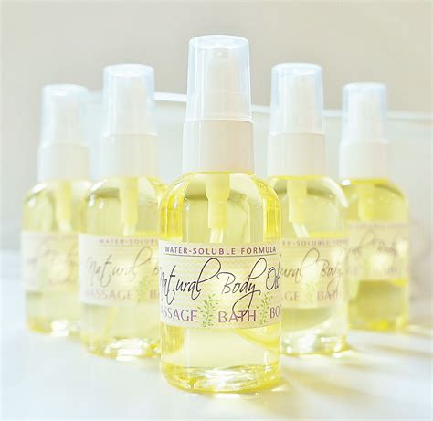 Natural Body Oil Choose Your Scent Massage Oil By Crimsonhill