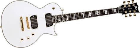 Esp Ltd Ec 1000t Ctm Snow White Gino Guitars