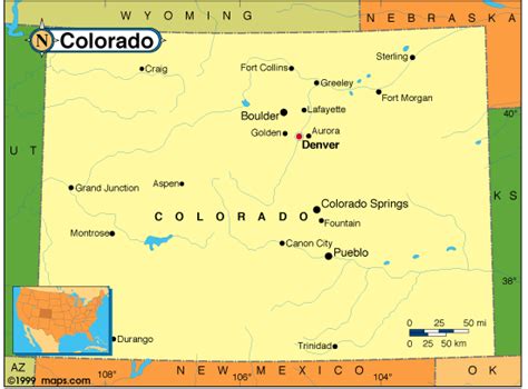 Longmont Colorado Map