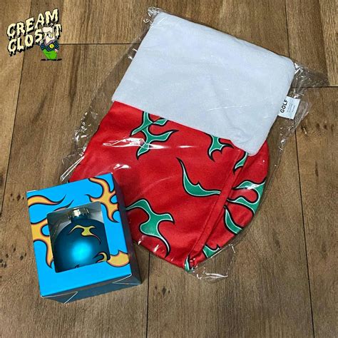 Golf Wang Tyler The Creator Flame Christmas Stocking And Tree Ornament
