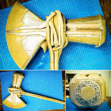 My new DIY a Stormbreaker that I made from cardboard only! | Family