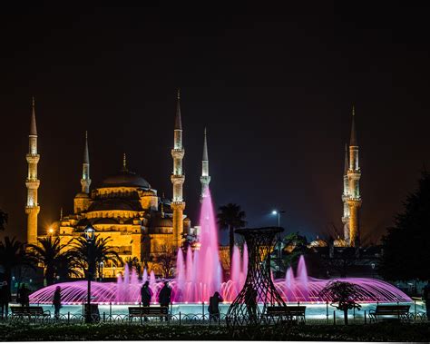 Blue Mosque At Night Best Photo Spots