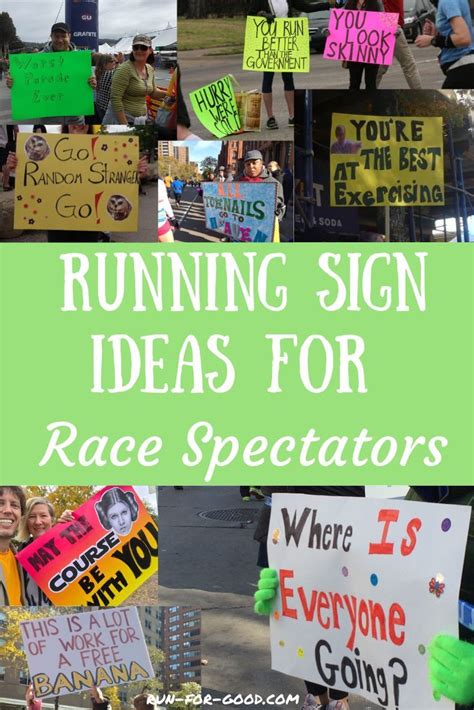 Funny Marathon Signs For Spectators Run For Good Marathon Signs