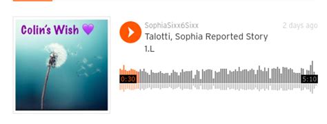 She started her career in film as casting director. Talotti, Sophia Reported Story | Colins Wish
