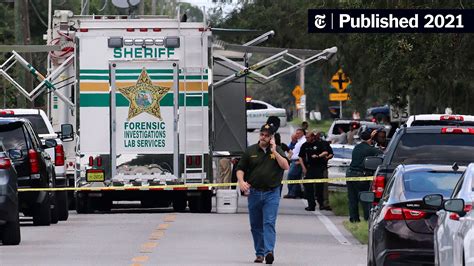 florida shooting 4 are found dead after man opens fire on deputies the new york times