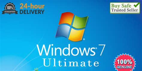 Microsoft Windows 7 Ultimate Genuine License Key 32 Bit 64 Bit