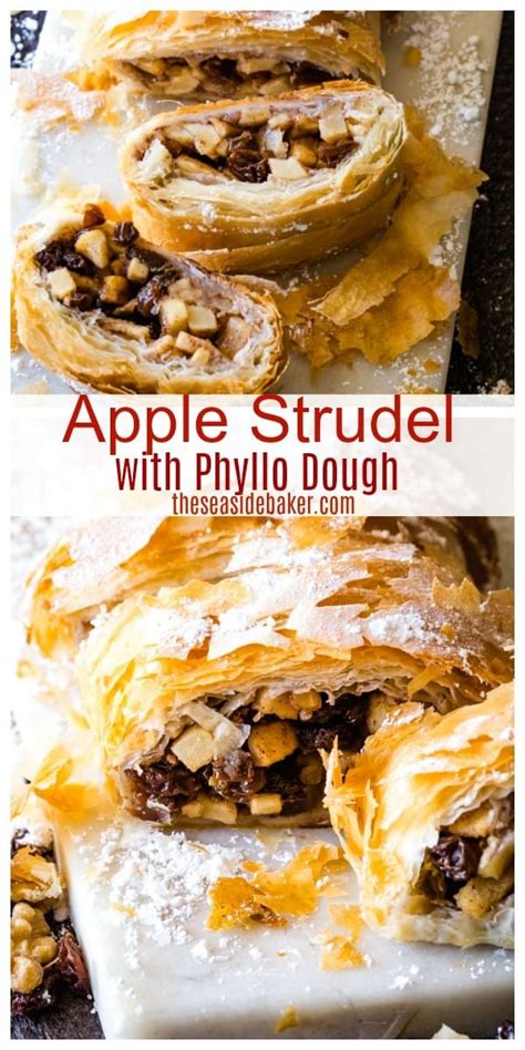 For home cooks, prepared phyllo dough produces a wonderfully crisp, lighter, and flakier version. Apple Strudel with Phyllo Dough combines crisp, juicy ...