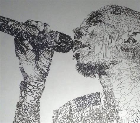 Word Art Portraits By Michael Volpicelli XciteFun Net