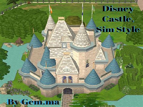 The Sims Resource Disney Castle Sim Style