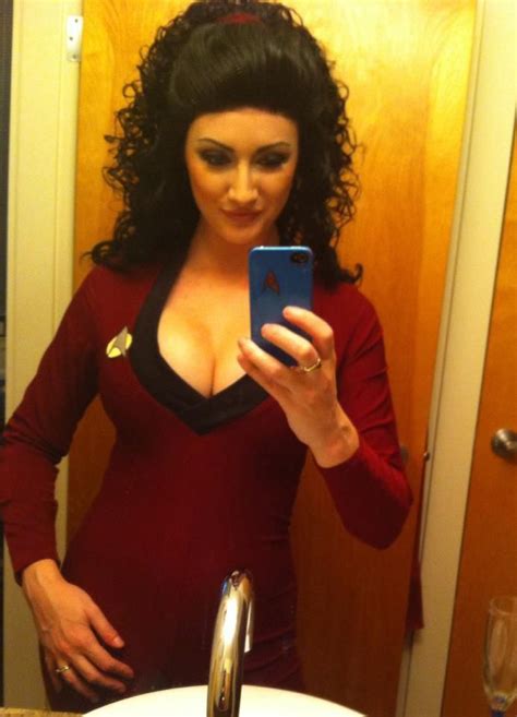 Deanna Troi Star Trek Star Trek Cosplay Star Trek Costume Cosplay Woman