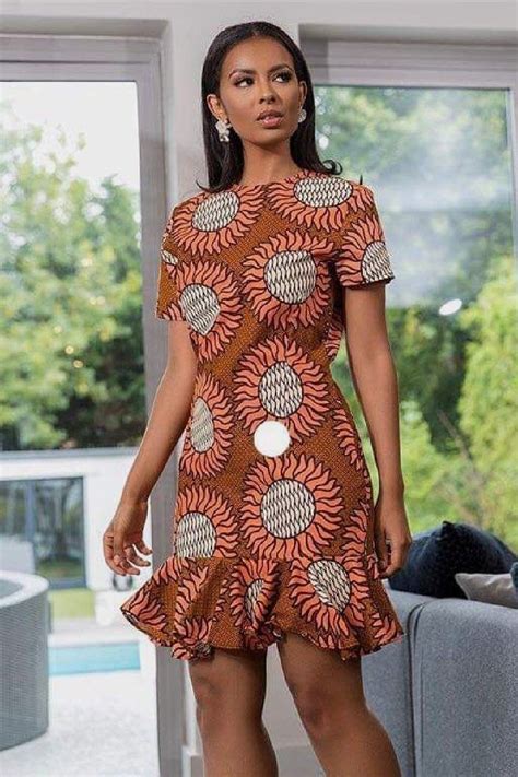 Simple And Short Ankara Gown Styles For Ladies Africanfashionankara
