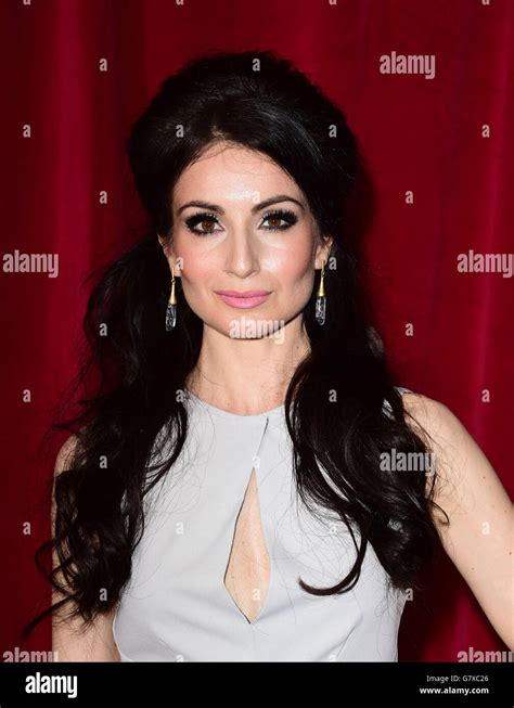 Rokhsaneh Ghawam Shahidi Attending British Soap Awards Palace Hotel High Resolution Stock