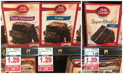 Just call kroger and ask.or better yet, go in during the morning when the cake decorator is there and 1 decade ago. Betty Crocker Cake and Brownie Mixes JUST $0.79 at Kroger ...