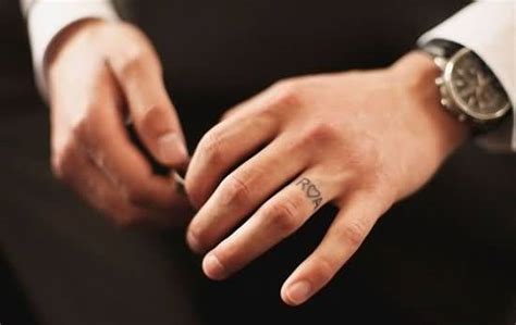 Maybe you would like to learn more about one of these? The 100 Best Finger Tattoos for Men | Improb