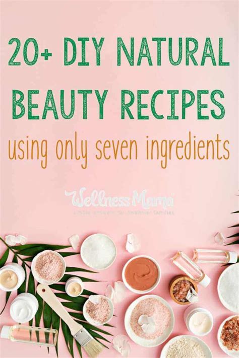 Homemade Diy Natural Beauty Recipes Wellness Mama