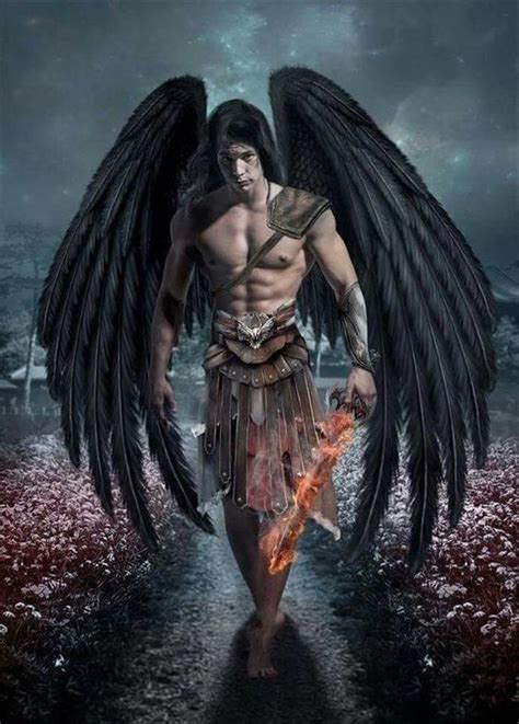 Pin By Bradmenton On Arte De ángel Dark Angel Angel Warrior Male Angels