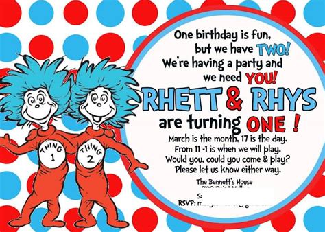 Dr Seuss Thing 1 And Thing 2 Quotes Meme Image 11 Quotesbae