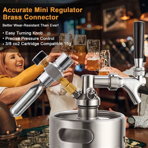 Buy Ferroday 126oz Mini Keg Growler Tap System Beer Dispenser Stainless