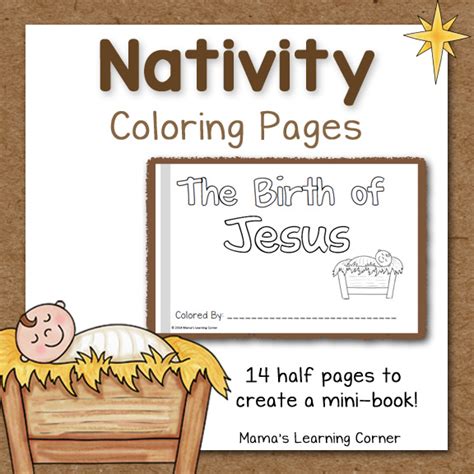 Colors by number has turned into the most popular free color by number game among children and grownups. Nativity Coloring Pages - Mamas Learning Corner
