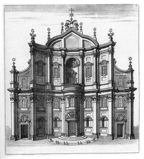 Baroque Architecture Sketch