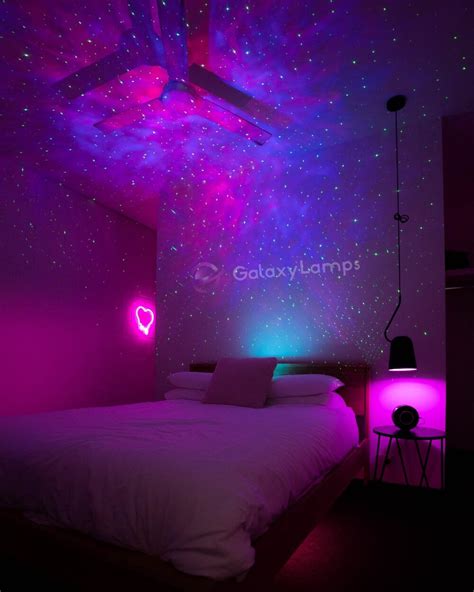 The projection lamp can be directed to any ceiling or wall and is perfect. Galaxy Projector - Enjoy Your Own Home Planetarium ...